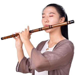 DYJKOUG Study Level for Beginner For Beginner Chinese Musical Traditional Xiao Flute Transversal Flauta 6 Holes Flute Clarinet Bamboo Irish Whistle Flute Bamboo Flute Professional Woodwind Flutes Chinese Dizi