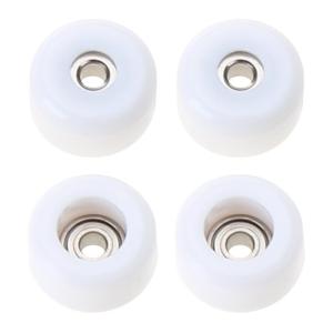 4PCS Mini Finger Model Skateboard Parts Bearing Deck Wheels Metal Bearing for Fingerboard Replaceable Part