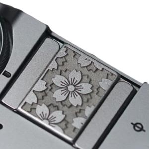 Kim Loại chụp màn trập dạng lõm Brass đối với XT5/xt30 a7c2 máy ảnh nút nhả Bộ thiết bị chính xác On ngàm gắn đèn