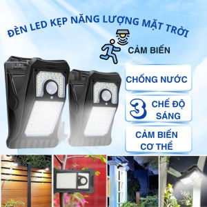Đèn Kẹp Năng Lượng Mặt Trời YD-18A | LED Cảm Biến Chuyển Động Siêu Sáng Chống Nước IP65