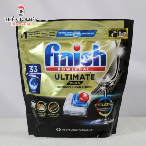 Viên Rửa Chén Finish Ultimate Plus Chính Hãng – Làm Sạch Tối Đa – Không Cần Tráng – Khử Mùi Hiệu Quả – Dùng Cho Mọi Loại Máy - BNK