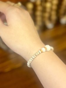 Vòng bồ đề tinh nguyệt đem lại may mắn bình an mix hoa sen