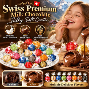 Swiss Milk Chocolate Soft Centre Silky Smooth Creamy Filling Chocolate Snack Dessert Milk Chocolate