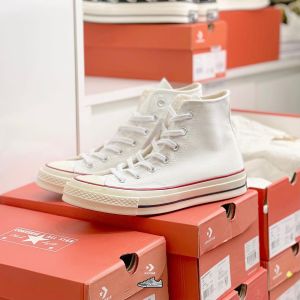 Chuck 70 Natural White Canvas | Giày Converse Trắng 1970s Thời Trang