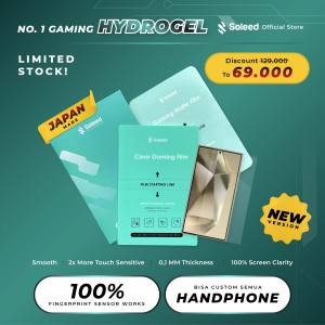 SOLEED - Samsung S Series Gaming Hydrogel Clear Matte | Anti Gores S23/S22/S21/S20/FE/Plus/S24/Ultra