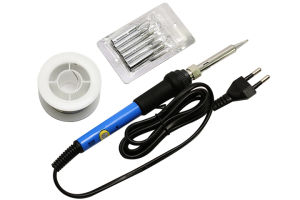 Combo Tay Hàn Điều Chỉnh Nhiệt Độ TQ936 220V-60W Tặng Thiếc 30g 5 Mũi Hàn Giá Đỡ Mỏ Hàn