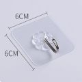 Combo 3 Cái Móc Dán Treo Tường Trong Suốt Siêu Dính Tiện Lợi. 