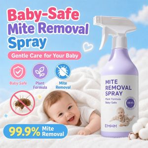 BUY 1 TAKE 1 Baby Grade Mite Repellent Spray 500ml 99% Mite Removal Rate Natural & Non Toxic Insect Repellent And Mite Killer Bed Bug Killer Suitable For The Whole House Safe For Pregnant Women Children & Pets