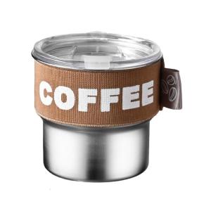 Đa chức năng 400ml cách điện cốc Cà Phê Đôi tường thép không gỉ Tumblers với tràn bằng chứng nắp trượt