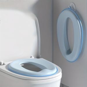 SDFBN Splash Proof Childrens Toilet Seat Portable Design Non-Slip Potty Training Seat Cover Male and Female Waterproof Baby Toilet Training Seat Toilet Training