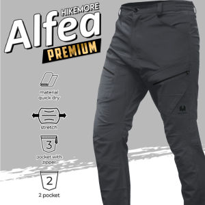 Celana Panjang Pria Wanita Berkemah Outdoor Hikemore Alfea Premium