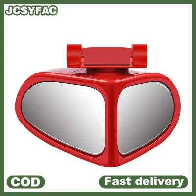 JCSYFAC Xe mù tại chỗ gương 1 cặp phía trước bánh xe phụ trợ chiếu hậu hai mặt gương góc rộng gương 360 độ có thể điều chỉnh cho xe ô tô