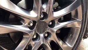 Bộ 20 chiếc/Bộ nắp vít trục chống bụi chống gỉ ốc bánh xe ô tô nắp bu lông Nắp trang trí ngoại thất đai ốc lốp xe Phụ Kiện Xe Hơi sửa đổi ngoại thất ô tô