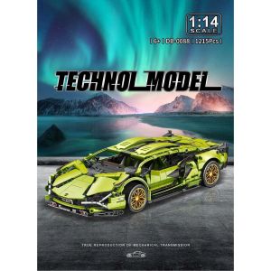 1:14 FKP37 Mainan LEGO Lego Car Lamborghini SIAN Mobil Mainan Miniature