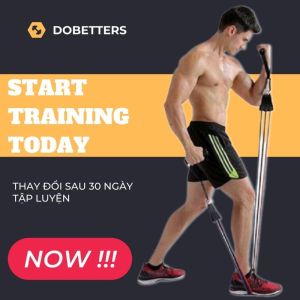 Dây ngũ sắc trợ lực tập Gym kháng lực đàn hồi đa năng cao cấp dụng cụ gym Dobetters