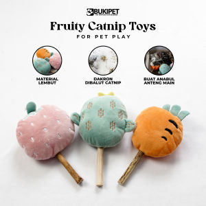Mainan Kucing Interaktif Hewan Lucu Murah - BUKI FRUIT TOY