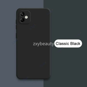 Casing For Samsung Galaxy A06 A05 5G 2024 Phone Case Liquid Silicone Rubber Square Soft Case For SamsungA06 SamsungA05 4G Soft TPU Back Cover