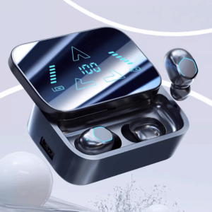 ESH63 Noise Reduction Wireless Bluetooth Earphones Low Latency LED Display Bluetooth Headset HiFi Earbuds Bass Bluetooth Headphone Mobile Phone Universal