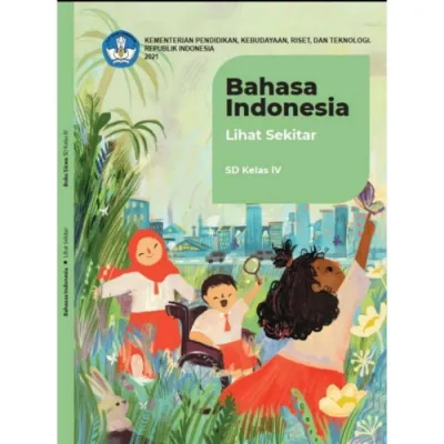 DIKNAS Buku kelas IV 4 SD Bahasa Indonesia kurikulum merdeka