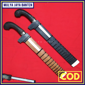 COD golok baja per khas banten gagang kayu mindi kuat