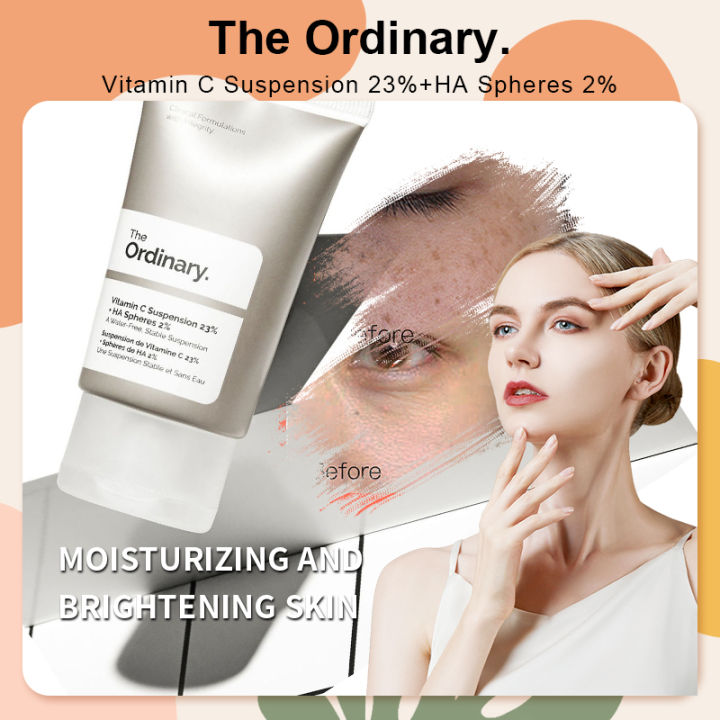 The Ordinary Vitamin C Suspension 23% + HA Spheres 2% facial ...