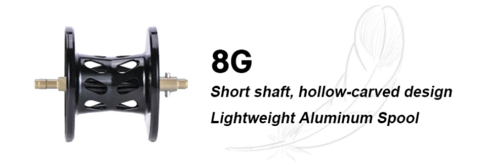 SeaKnight Brand FALCAN III Series Baitcasting Reel 7.3:1 8.1:1 Ultra-Light  180g MAX Drag Power 15LB Long Casting Fishing Reel