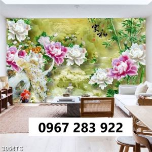Tranh gạch men 3d sứ ngọc đẹp