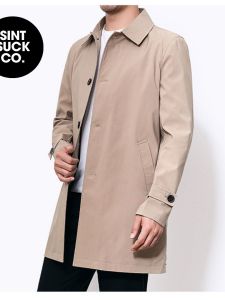 "Mantel Panjang Anti Air Wanita - Pria Jubah Stylish dan Tahan Hujan Elegan untuk Musim Dingin"