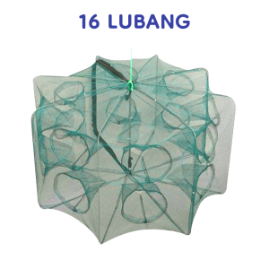 Miloku Bubu Perangkap Jebakan Jaring Jala Prangkap Lipat Ikan Udang Kepiting Sungai Danau Laut Alat Pancing Fish Trap Net 6 10 12 16 20 8 Lubang