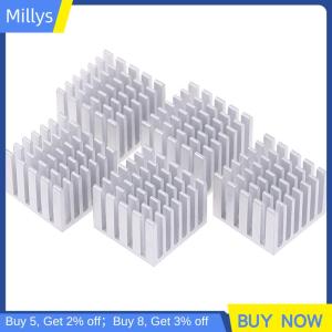 Millys 5 chiếc Phụ Kiện Làm mát 20x20x15mm tản nhiệt tự làm Chip GPU CPU tản nhiệt bằng nhôm