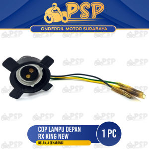 Cop Lampu Depan RX King New - Pitingan Fitting Fiting Piting Socket Soket Dop Depan Yamaha RXKing