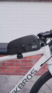 Bicycle Magnetic Waterproof Top Tube Bag Stable Portable Storage 0.6-0.9L Cycling Front Bag MTB Road Bike Accessories