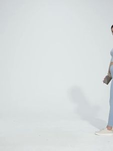 Succming Pilates New Style Barely There Fitness Pants for Women No Embarrassing Lines High Waist Sports Butt-Lifting Stretchy Yoga Pants D19108-2