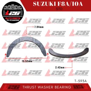 T-593A THRUST WASHER SUZUKI F8A F10A SIZE STD 0.25