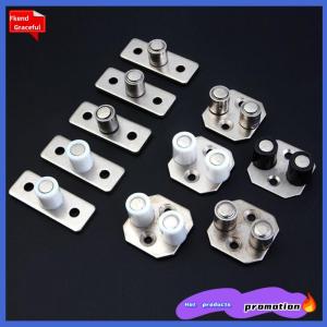 Fkend 2 cái tầng núi trượt cửa gỗ hướng dẫn con lăn người lưu giữ hàng đầu