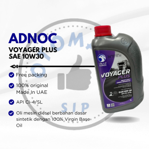 Adnoc Voyager Plus 10W-30 API CI-4 1 Liter