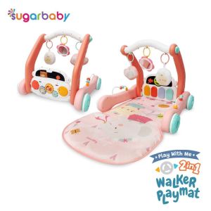 SugarBaby Walker Playmat 2in1 Baby Walker & Playmat