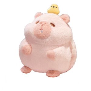 BEIBEI Nap Pillow Capybara Hand Pillow With Blanket Warming Multi-Function Capybara Anime Fluffty Toy Sleeping Pillow Fluffy Capybara Plush Doll Home Decoration