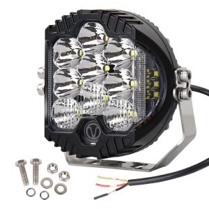 MOFOX C1 60W LED Work Light Motorcycle LED Lights Yellow/White 3 Side Auxilliary Light Mini Driving Light Fog Lights Off-Road Driving Lamp Car Headlight