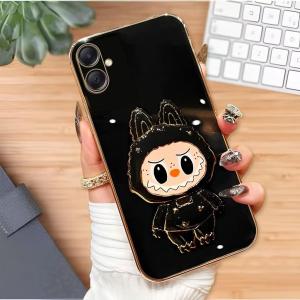 Case SAMSUNG A07 Luxury Softcase free LABUBU Phone Holder