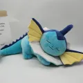 Pokemon Original Eeveelution Eevee Big Sleep Vaporeon Plush Toy Stuffed Toys Doll Soft Pillow Soft Pillow Birthday Gift Trading. 