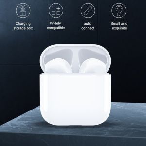 ( HÀNG LOẠI 1 ) Tai Nghe Bluetooth Không Dây Inpods Pro4 công nghệ V5.0 Âm Thanh To Mic Rõ Pin Trâu Bass Căng Vuốt Tăng Chỉnh Âm Lượng