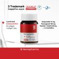 Nectapharma Luminari Astaxanthin ลูมินารี่ แอสตาแซนธิน ประกอบด้วย Pycnogenol CoQ10 Tocotrienol Piperine Zinc Vitamin C. 