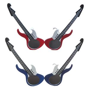 Music Festival Guitar Glasses Night Party Favors Eyewears Portable Party Eyeglass for Birthdays Weddings