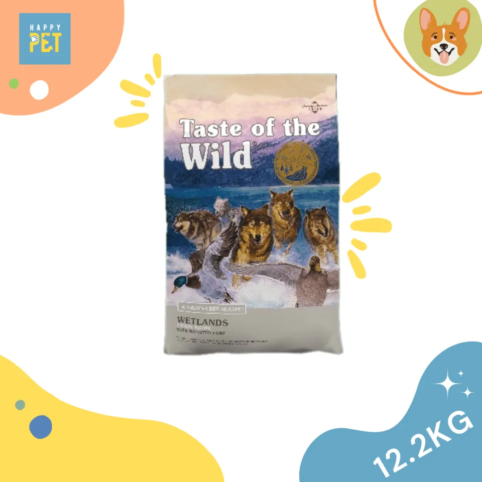 Taste Of The Wild Wetlands Hundenassfutter – 11,2 Kg, Naturnahes Trockenfutter Für Hunde Taste Of The Wild Wetlands Hundenassfutter – 11,2 Kg, Naturnahes Trockenfutter Für Hunde