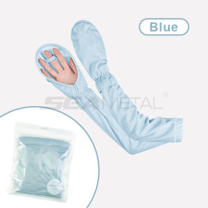 SEAMETAL ถุงมือผ้าไหมน้ำแข็งป้องกันแสงแดด 1 คู่ สวมในฤดูร้อน กันแสงยูวี สวมเพื่อป้องกันแสงแดด ระบายอากาศได้ดี