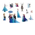 Decal dán tường nhân vật hoạt hình ELSA HPM1431 Sticker Tranh Dán Tường ,Decal dán tường anime.