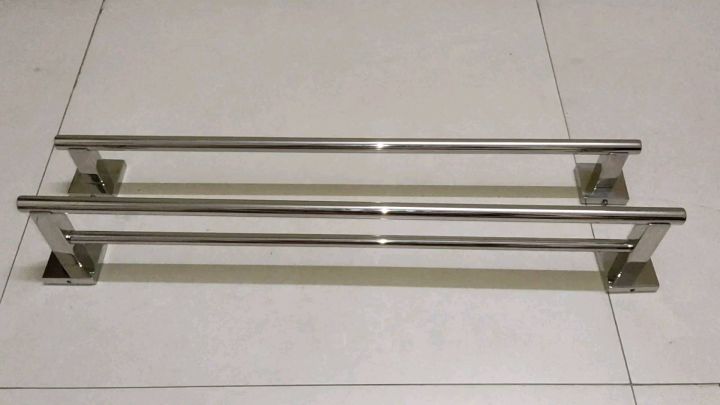 Vắt khăn đơn, đôi inox 304 , một thương hiệu của ToDa, hàng dày, nặng, bóng, cao cấp