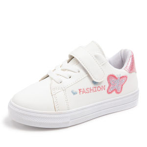 T&H BABIES Fashion Sneakers Casual Attire for Kids Plain White Shoes or Embroidery design Sneakers for Kids