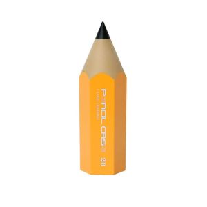 MMLUCK ฝาปิดกันฝุ่น กล่องใส่ดินสอ ทรงดินสอทรงดินสอ จุได้มาก กล่องปากกาการ์ตูน เดสก์ท็อป มัลติฟังก์ชั่ ที่จัดเก็บแปรงแต่งหน้า สำหรับนักเรียน